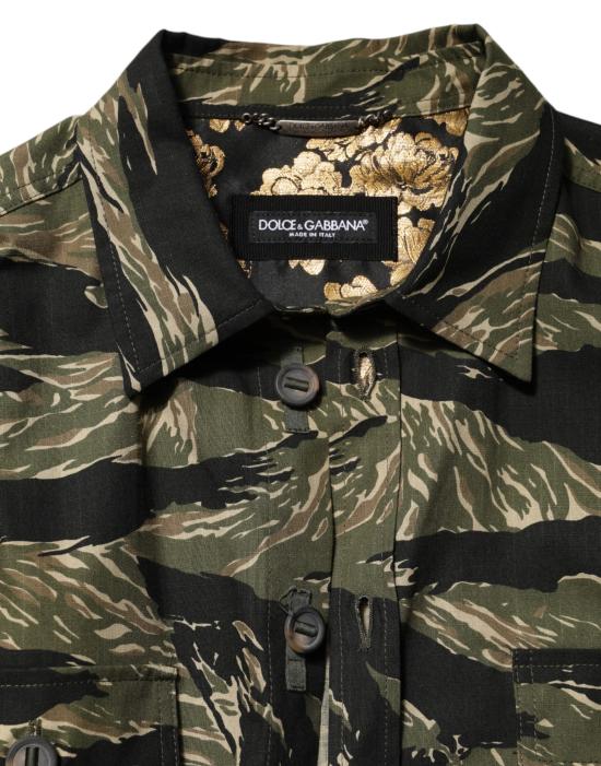  돌체앤가바나 셔츠 TSH86283 KHAKI - DOLCE & GABBANA