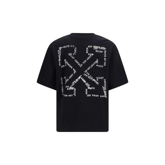 26SS 오프화이트 탑 OF44MAA120S26J00K0010001BB BLACK - OFF WHITE