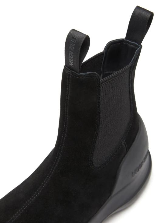  문부츠 루나 스웨이드 첼시 부츠 80D2480050N001 BLACK - MOON BOOT