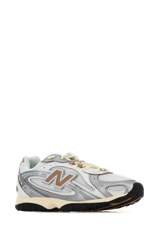 26SS 뉴발란스 204L 스웨이드 스니커즈 U204LSWA WHITESILVER - NEW BALANCE