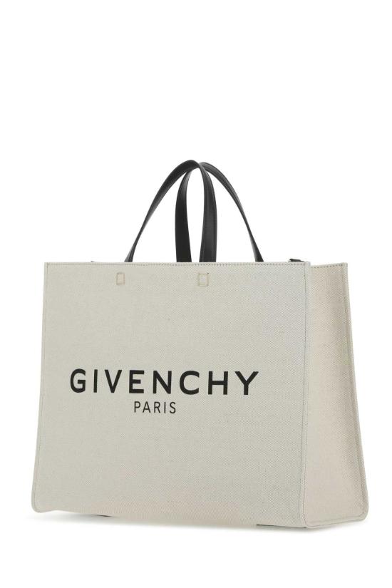 26SS 지방시 미디움 G 토트 캔버스 쇼핑백 BB50N2B1DR 255 BEIGE - GIVENCHY