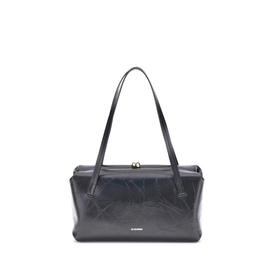 26FW 질샌더 숄더백 JIJ08WD0078P5636001BB BLACK