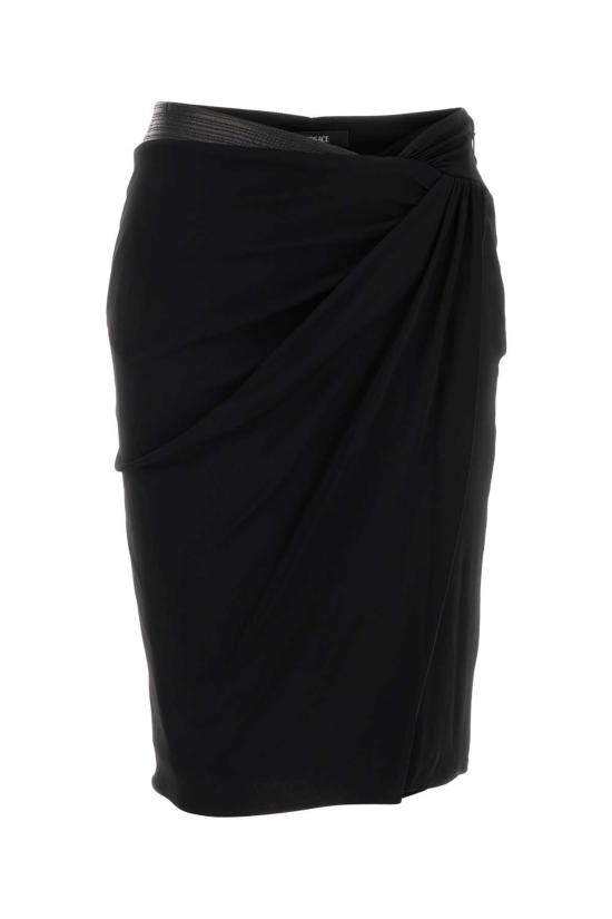 25FW 베르사체 스커트 10219891A14475 1B000 BLACK
