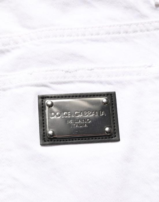  돌체앤가바나 데님 팬츠 PAN77553 WHITE - DOLCE & GABBANA