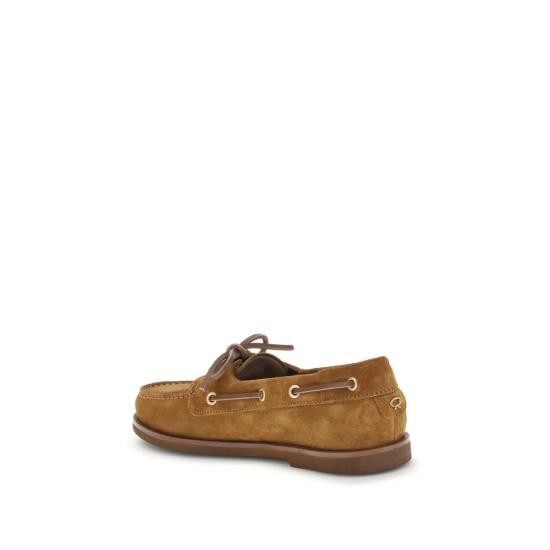 26SS 지안비토로시 플랫 슈즈 GIG2536710GOMS4CTECUBB BROWN - GIANVITO ROSSI
