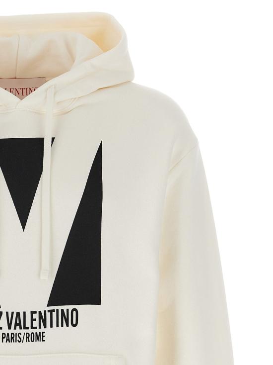  발렌티노 가라바니 후드 티셔츠 VA301132BM WHITE - VALENTINO GARAVANI