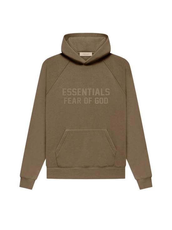 26FW 피어오브갓 후드 티셔츠 192SU222054F BROWN - FEAR OF GOD