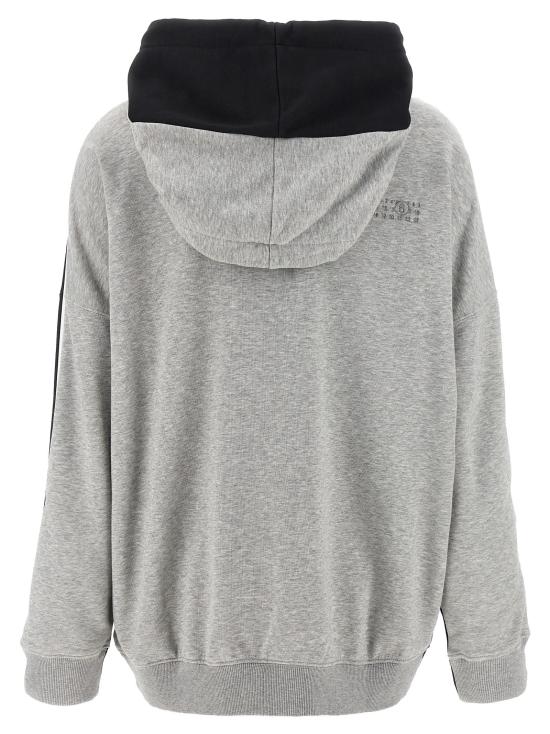 25FW MM6 메종마르지엘라 후드 티셔츠 MM314640BM BLACK - MM6 MAISON MARGIELA