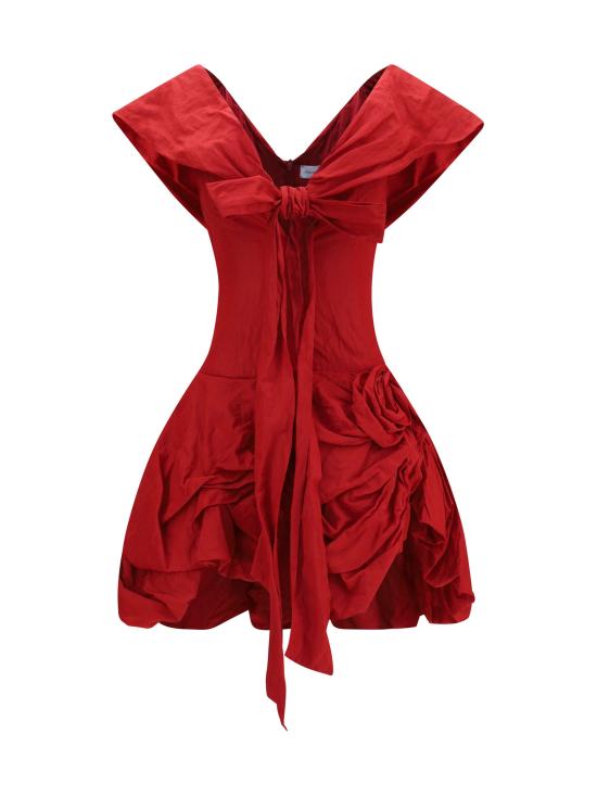 26SS 마그다뷰트림 원피스 101526 RED