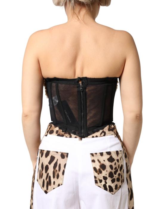  돌체앤가바나 바디수트 티셔츠 TSH90633 BLACK - DOLCE & GABBANA