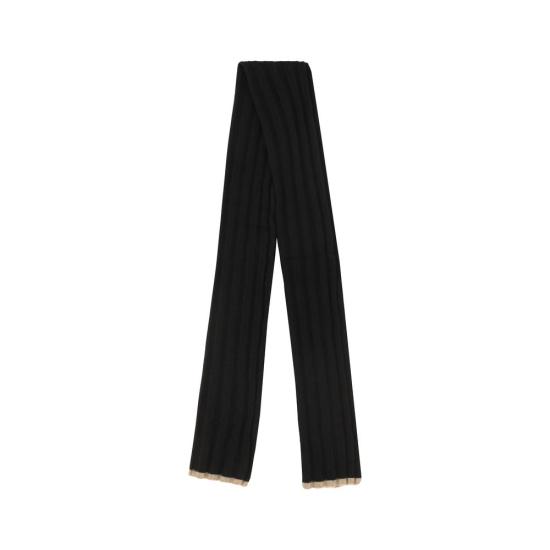26FW 브루넬로 쿠치넬리 머플러/스카프 BRM2240819CB676BB BLACK - BRUNELLO CUCINELLI
