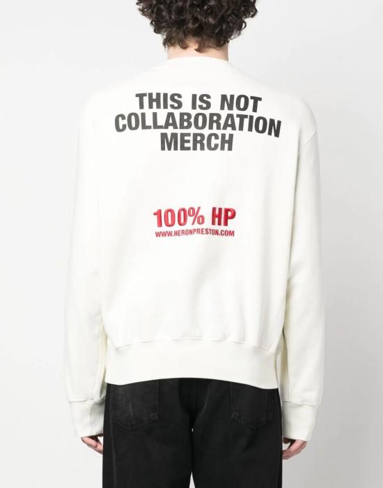  헤론 프레스톤 긴팔 티셔츠 HMBA020S23JER0070110 WHITE - HERON PRESTON