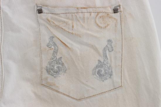  커스텀네셔널 데님 팬츠 SIG32590 WHITE - COSTUME NATIONAL