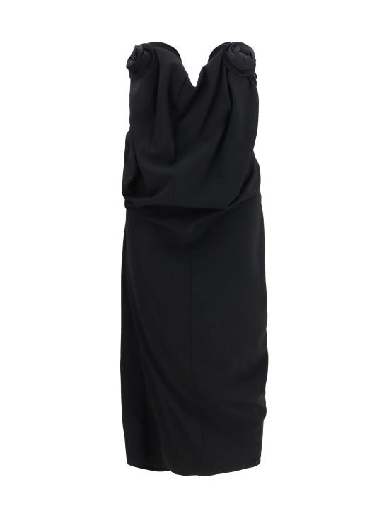26FW 마그다뷰트림 원피스 143726 BLACK