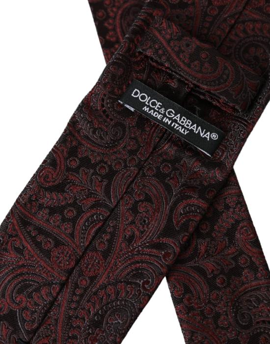  돌체앤가바나 넥타이 KRA3321 BURGUNDY - DOLCE & GABBANA