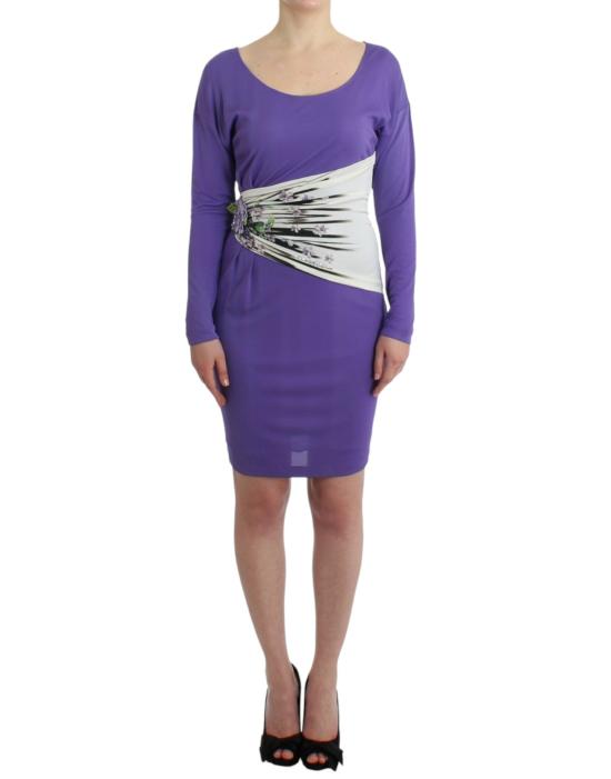  로베르토 카발리 원피스 SIG11484 PURPLE