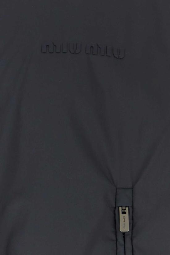 26FW 미우미우 리버서블 플란넬 다운 자켓 ML1550SOOO6060 F022X BLUE - MIU MIU