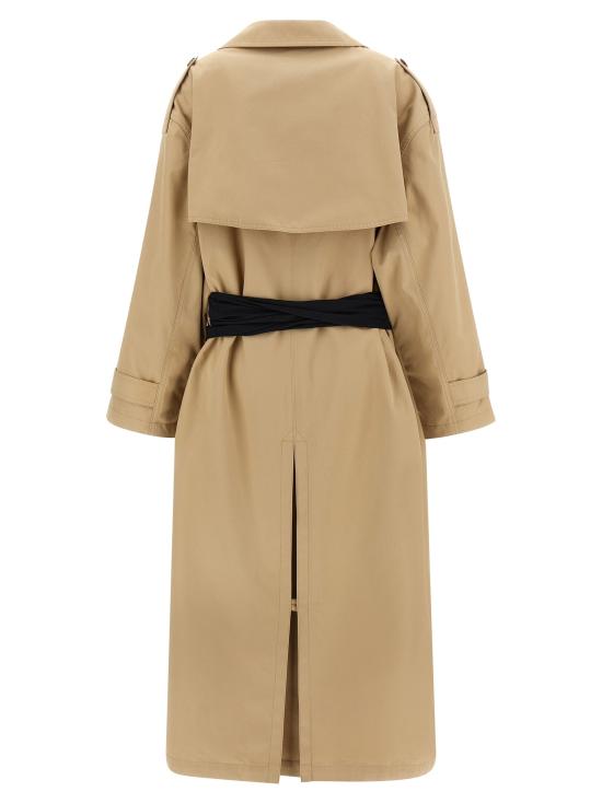 26SS MM6 메종마르지엘라 트렌치 코트 MM330045BM BEIGE - MM6 MAISON MARGIELA