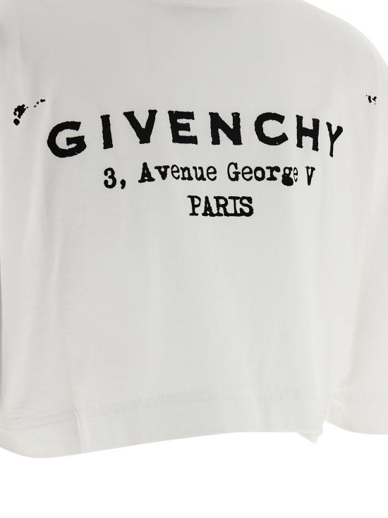 25FW 지방시 폴로 티셔츠 GI319702BM WHITE - GIVENCHY