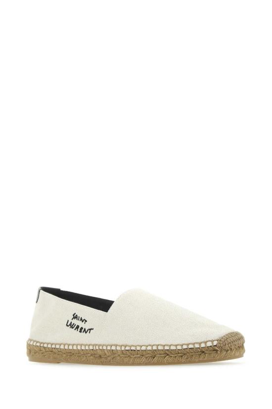  생로랑 캔버스 자수 에스파드리유 6059511P210 9380 BEIGE - SAINT LAURENT