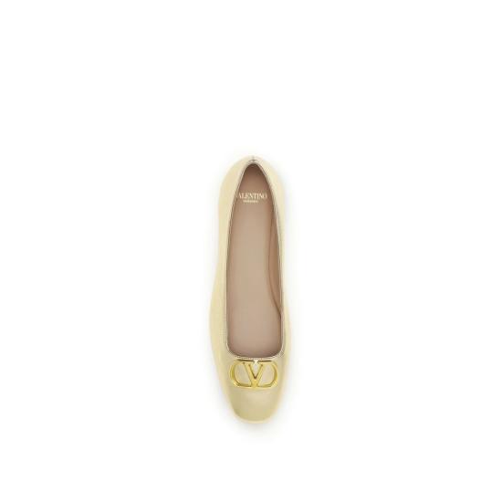 26FW 발렌티노 가라바니 플랫 슈즈 VA9W2S0PI8YFL39LBB GOLD - VALENTINO GARAVANI