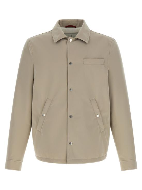 26SS 브루넬로 쿠치넬리 자켓 BR336695BM GRAY