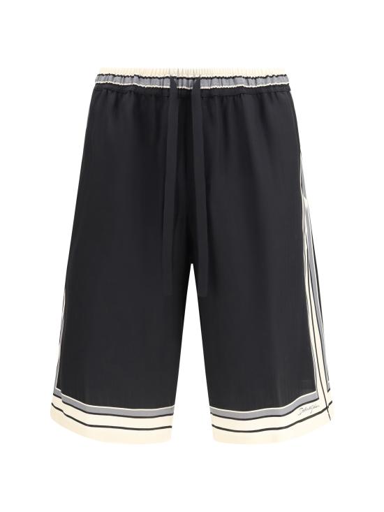 26SS 돌체앤가바나 숏팬츠 GV5MATHI11T HN5WH BLACK