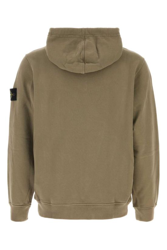 26FW 스톤 아일랜드 오가닉 코튼 플리스 후드 오가닉 코튼 플리스 후드 L2S156100048S0A20 V005G GREEN - STONE ISLAND