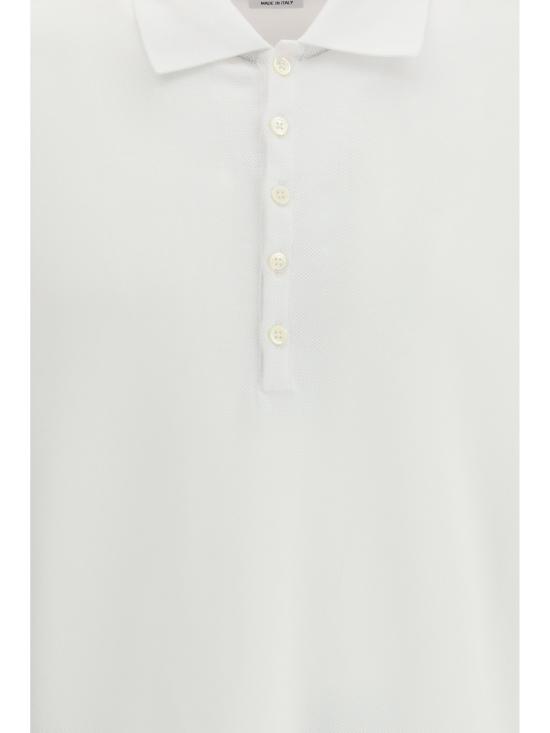26SS 톰브라운 클래식 피케 4바 숏슬리브 폴로 티셔츠 MJP110P00050 100 WHITE - THOM BROWNE