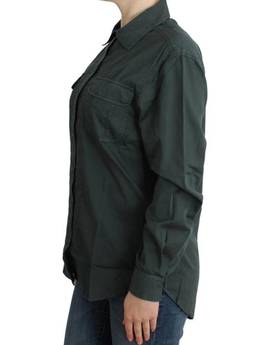  로베르토 카발리 셔츠 SIG11983 GRAY - ROBERTO CAVALLI