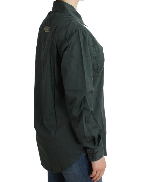  로베르토 카발리 셔츠 SIG11983 GRAY - ROBERTO CAVALLI