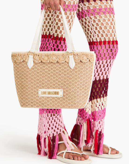 26SS 모스키노 토트백 JC4279PP0IKI110A BEIGE - MOSCHINO