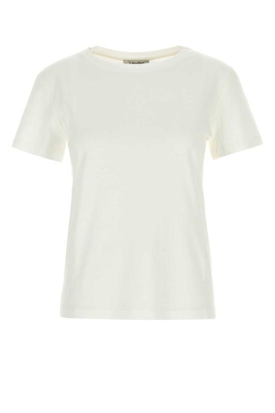 26FW 에스막스마라 폴로 티셔츠 2629976011600 001 WHITE