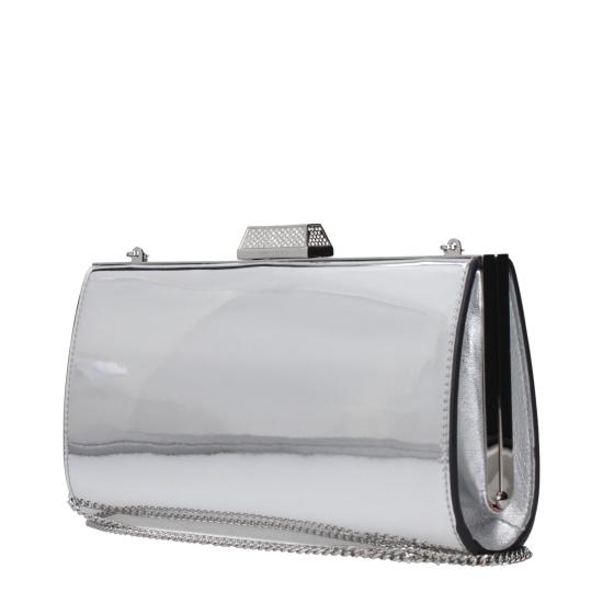  지미추 클러치/파우치 JI15476753694985BT SILVER - JIMMY CHOO