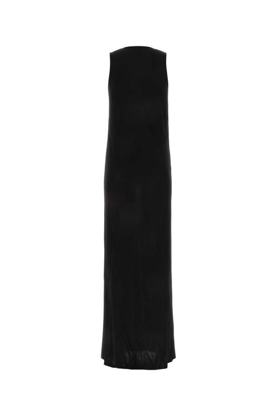  생로랑 원피스 756782Y7F98 1000 BLACK - SAINT LAURENT