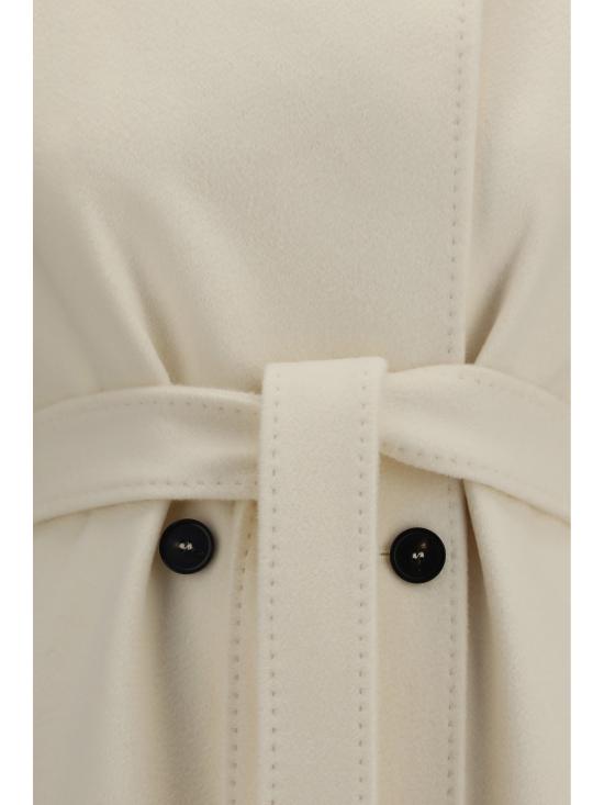 26FW 막스마라 스튜디오 코트 2626016061600 001 WHITE - MAX MARA STUDIO
