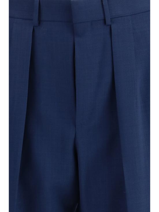 26SS 톰포드 라이트 프레스코 더블 플리츠 팬츠 PLMD01W0132 UBY PRUSSIAN BLUE - TOMFORD