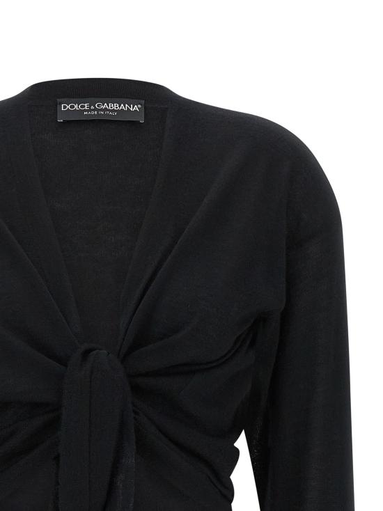 25FW 돌체앤가바나 가디건 DO318019BM BLACK - DOLCE & GABBANA