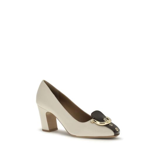 26SS 살바토레 페라가모 힐/펌프스 FE790021004BB BEIGE - SALVATORE FERRAGAMO