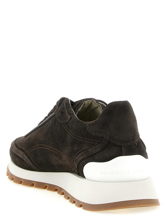26FW 브루넬로 쿠치넬리 스니커즈 BR336405BM BLACK - BRUNELLO CUCINELLI