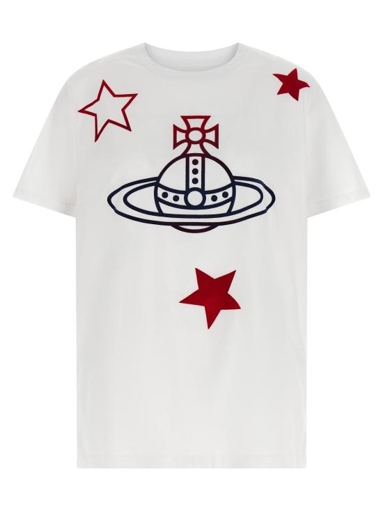 26SS 비비안웨스트우드 폴로 티셔츠 VI335022BM WHITE