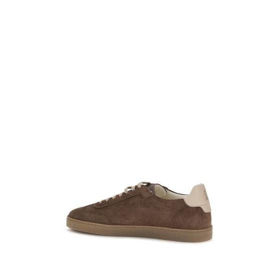 26FW 브루넬로 쿠치넬리 스니커즈 BRMZUMGLJ336CEQ89BB BEIGE - BRUNELLO CUCINELLI