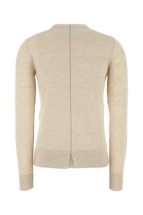  버버리 쉴드 로고 자수 울 가디건 8103104 A4186 BEIGE - BURBERRY