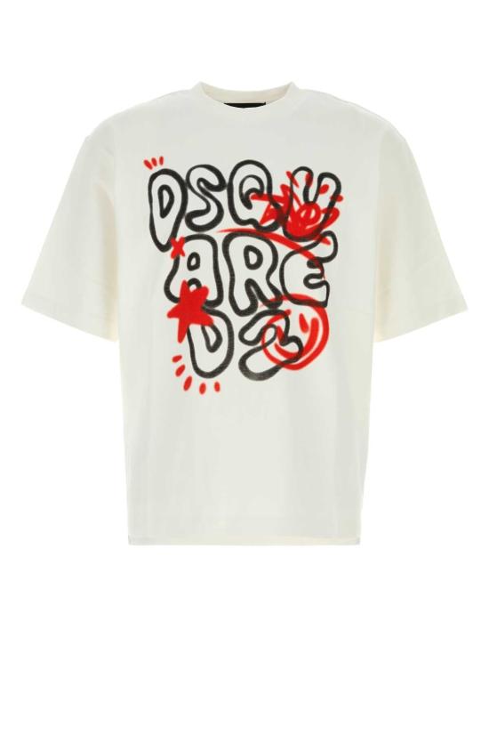 26FW 디스퀘어드2 탑 S74GD1596D20106 100 WHITE