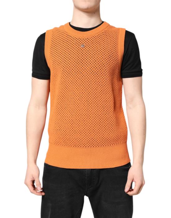  돌체앤가바나 민소매 티셔츠 TSH90324 ORANGE - DOLCE & GABBANA