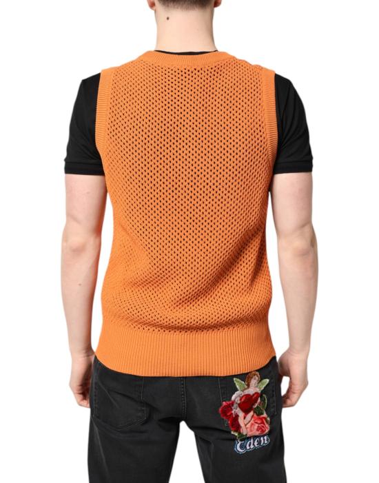  돌체앤가바나 민소매 티셔츠 TSH90324 ORANGE - DOLCE & GABBANA