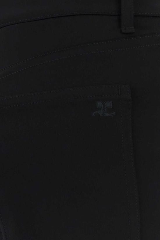 25FW 쿠레쥬 팬츠 425CPA440PL0160 9999 BLACK - COURREGES