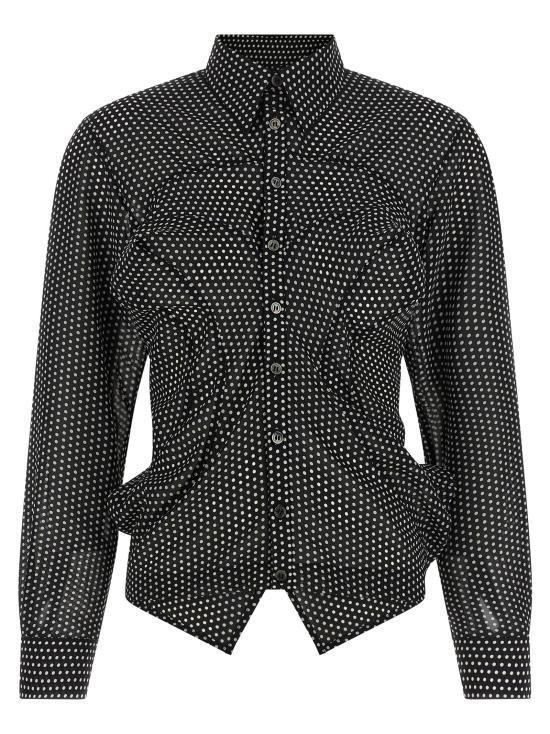 26SS 와타나베 준야 블라우스 JU335559BM BLACK