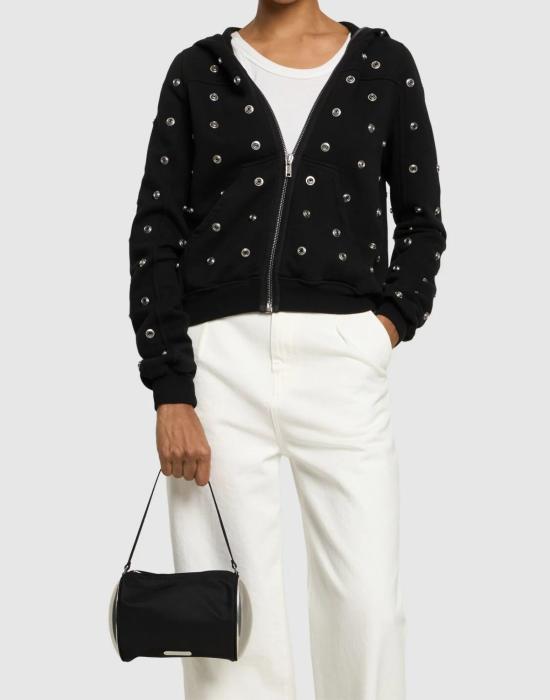 25FW 알렉산더 왕 클러치/파우치 20224P02T BLACK - ALEXANDER WANG