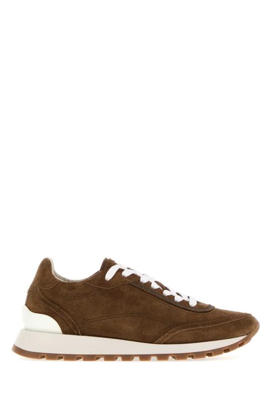 26FW 브루넬로 쿠치넬리 스니커즈 MZSFG3318 C9773 BROWN